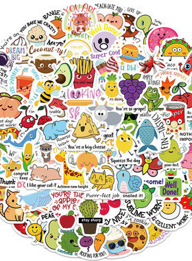 80/240/400/640PCS Punny Teacher Stickers for Students Reward