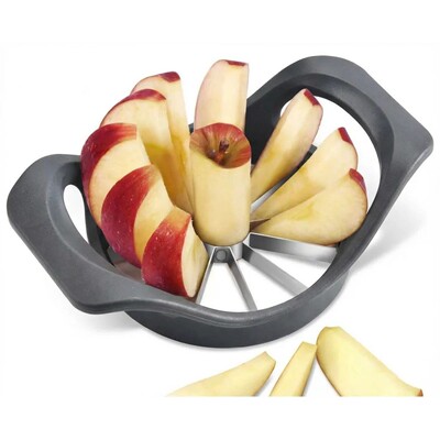 Durable Apple Corer & Slicer: Food-Grade 15.5cm Cutter Tool