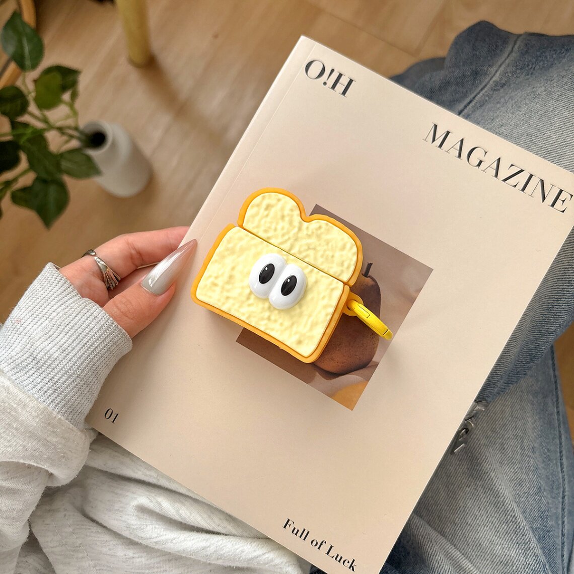 面包适用耳机壳airpodspro3保护套airpodspro2