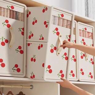 床单被罩收纳盒四件套收纳袋透明收纳袋换季衣服整理抽屉竖向收纳