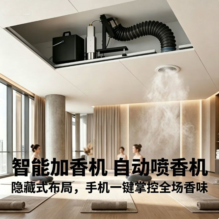 独立香氛系统喷香机香氛风机扩香机风扇大型商用酒店精油香薰机