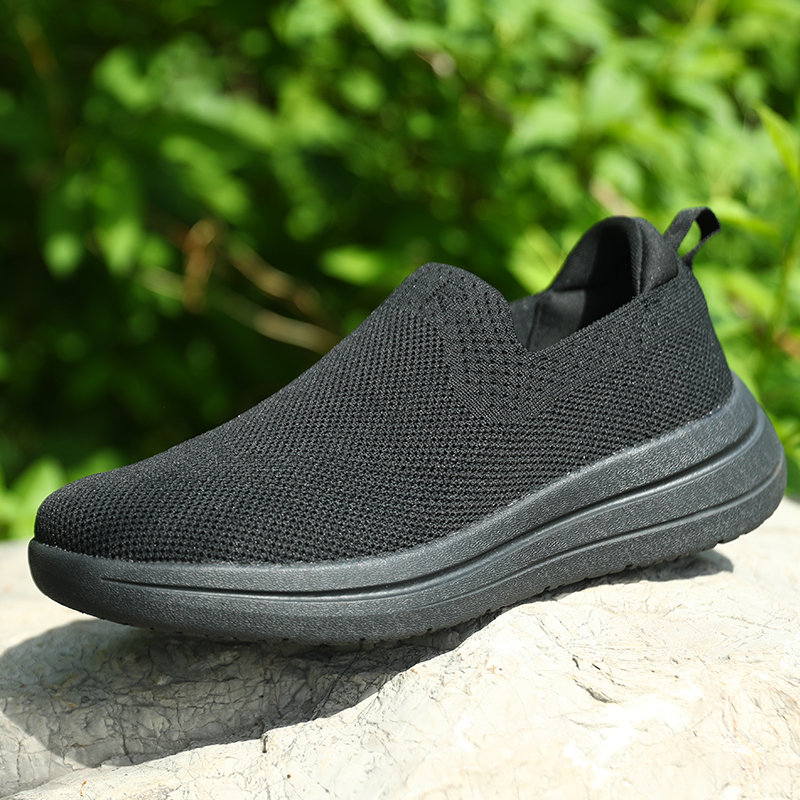 际华3544消防布鞋男一脚蹬新款健步鞋女夏季网透气软底运动休闲鞋