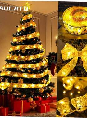 Christmas Decoration LED Ribbon Fairy Lights Christmas Tree