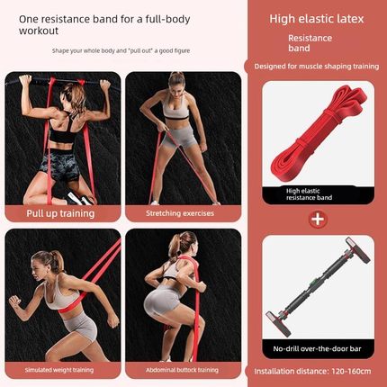 Horizontal bar.Fitness equipment Pull-up deviceno punching