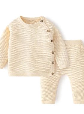 Baby Clothes Sets Ensembles Cotton Spring Newborn Boy Girl I