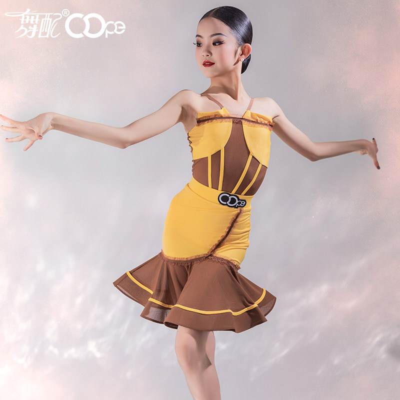 少儿练功服女童练功拉丁舞舞配