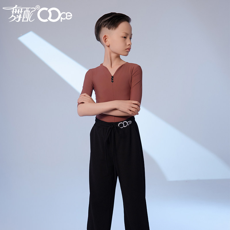 oope舞配男练功服训练服拉丁舞服