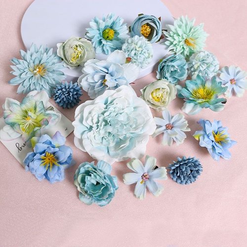 簪花材料包汉服头饰婚庆装饰