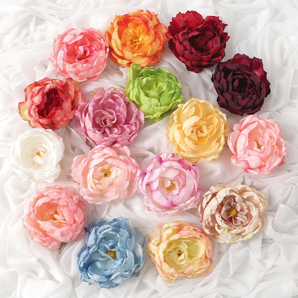 单朵大牡丹花假花头饰婚庆装饰