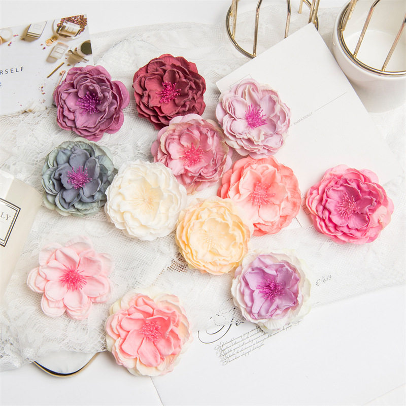 仿真蔷薇茶花 婚礼花环装饰花朵绢花diy古风汉服头饰裙撑花墙装饰,家居饰品,仿真花/假花,淘宝优惠券,粉丝福利购,淘宝优惠卷