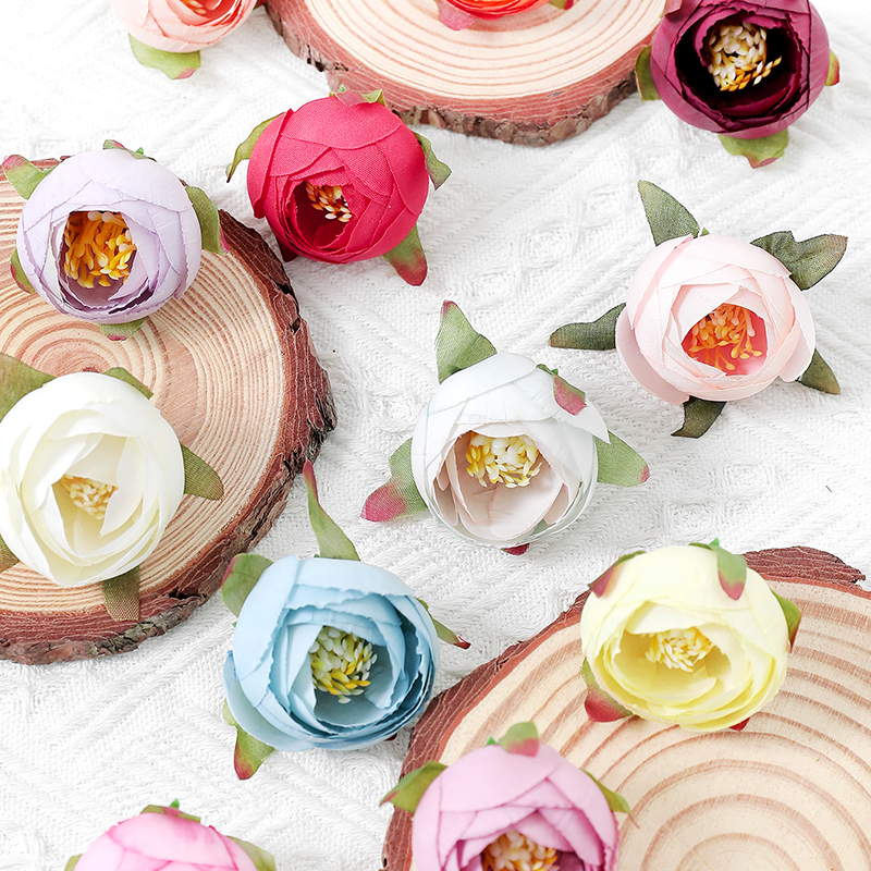 花苞首选仿真花苞玫瑰花山茶花