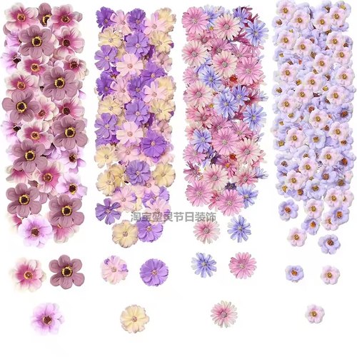 diy头饰花环手工材料花墙布景