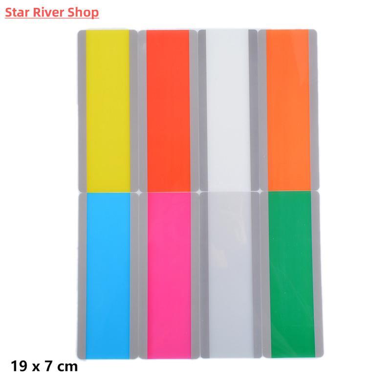 6/8/10 Pcs Transparent Reading Guide Strip School Supplies H