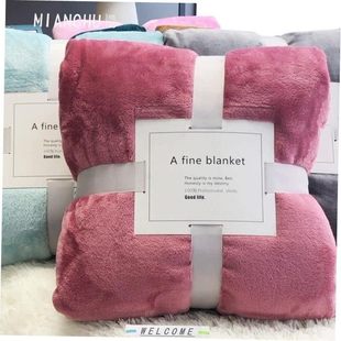 Bed Blankets Fuzzy Fleece Flannel Coral Soft Sheets1 Blanket