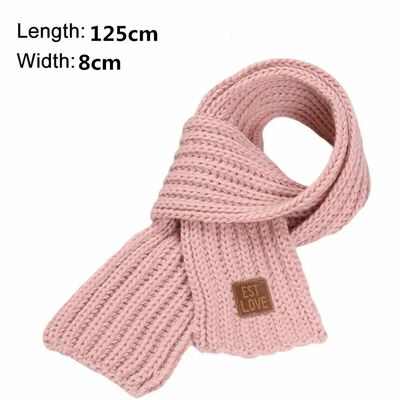 Fashion Boy Girl Winter Warm Scarf Knitting Wool Children Ne