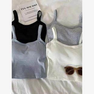 Crop Top Women Sexy Sleeveless Tops Fashion Female Underwear