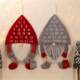 Faceless Christmas Santa Plush Advent Calendar Tree Wall