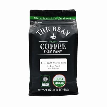 The Bean Organic Coffee Company Water Processed DECAF Sou