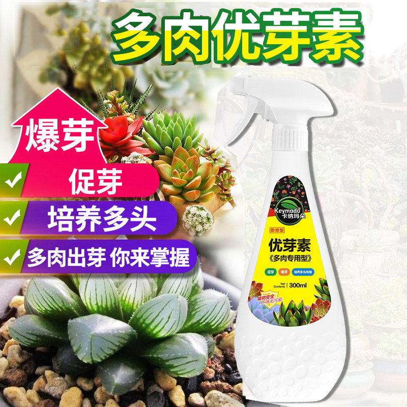 优芽素多肉植物爆侧芽细胞分裂素激素促花芽花卉生长素 跃帆小店的小店 淘优券