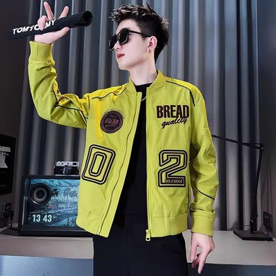 潮牌2025新款高级感夹克外套