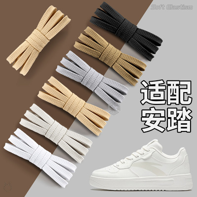 安踏鞋带kt9黑色加宽扁平板鞋