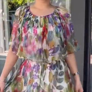 parentage shirt cloth flowers summer dress cotton baby