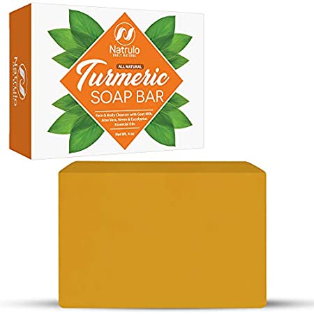 turmeric soap bar for face & body - all natural turme
