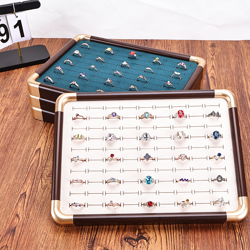戒指首饰展示架耳饰饰品收纳盘