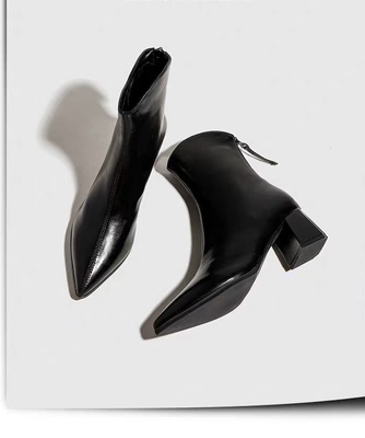 2025新款秋冬复古两穿中筒厚底勃肯鞋英伦风休闲增高通勤时尚软皮