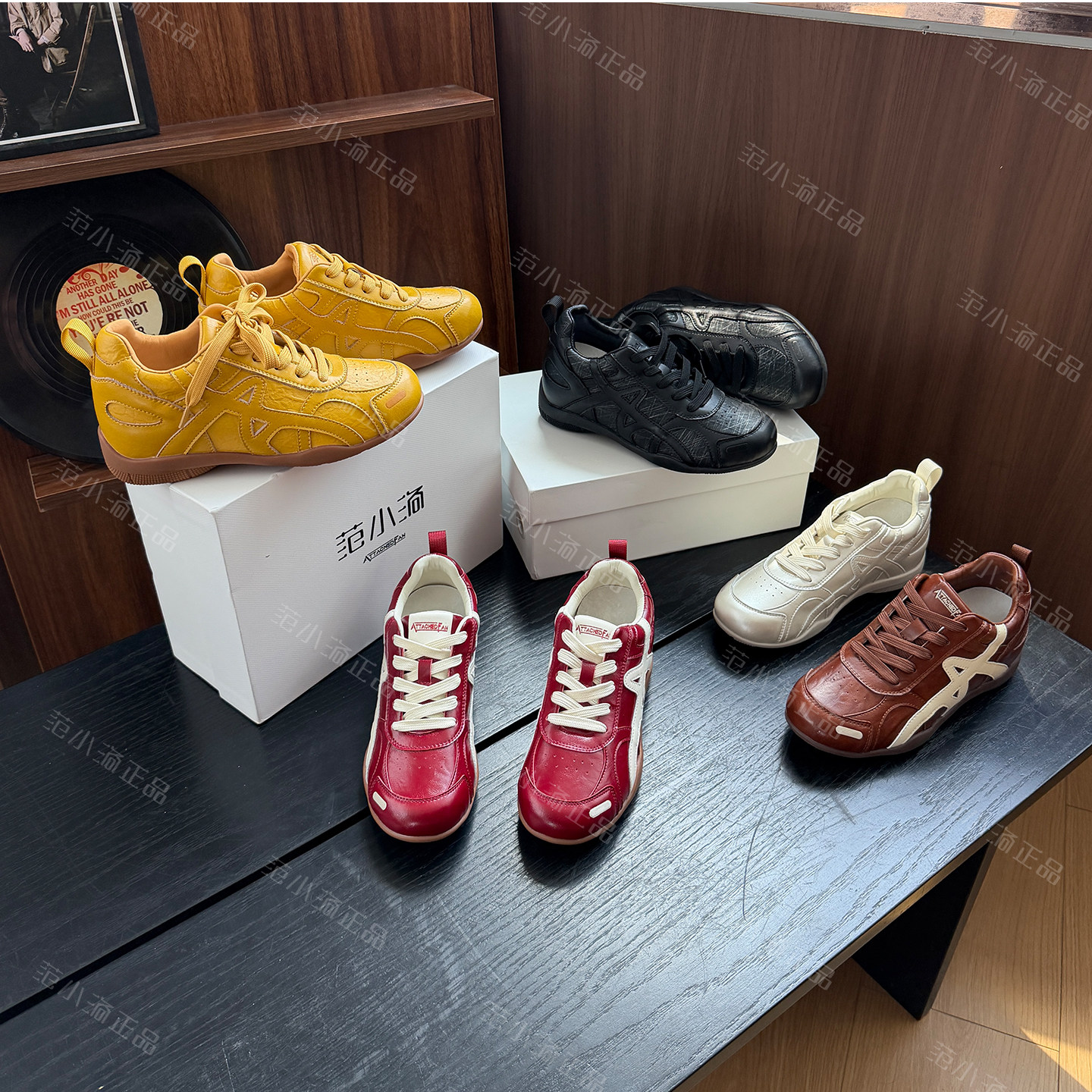 范小洛+7厘米厚底运动休闲鞋