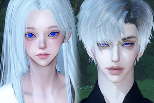 傲慢&无礼 羊羊呀!情侣cp捏脸 逆水寒手游捏脸数据男女通用