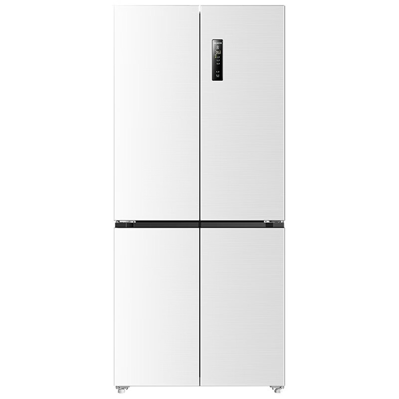 美菱【冻鲜生】503L零嵌59.9cm超薄十字四门全净味一级双循环冰箱