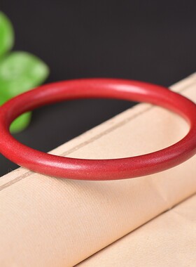 高纯度朱砂原矿石天然真粉高含量幸福圆满手镯手环手链手串配证书