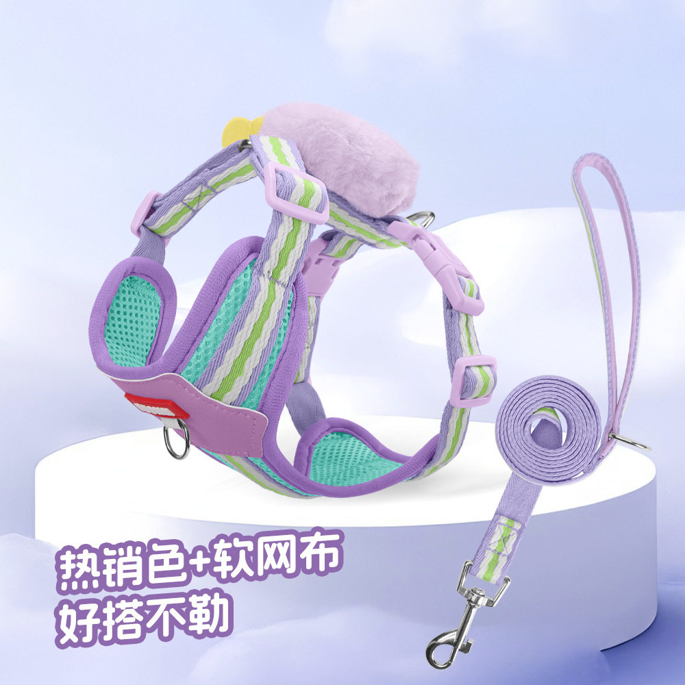 胸背狗狗牵引绳背心式宠