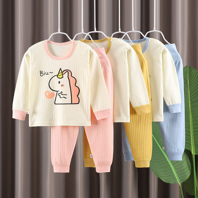 婴幼儿童秋冬纯棉高腰内