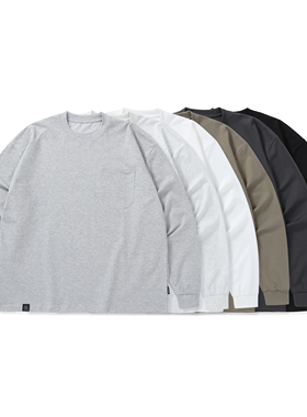 NESSTTU 26SS春夏新品索罗娜SORONA口袋圆领基础打底长袖