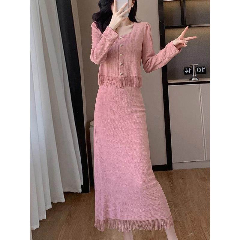 MONLOUVE春秋冬季2025年新款女士装时尚套装气质小个子显瘦时髦洋