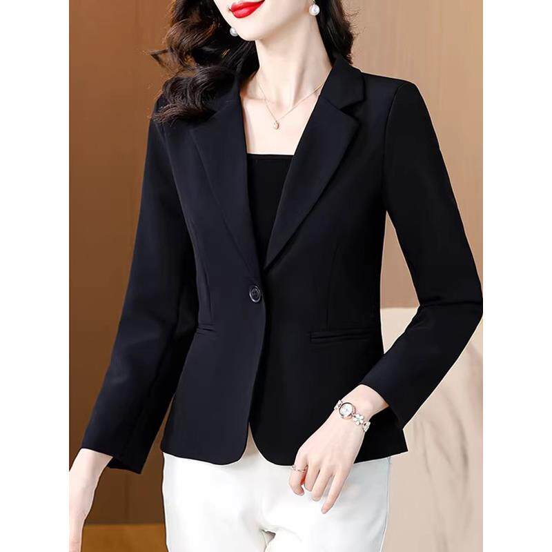 MONLOUVE西装西服爆款短外套女士装春秋冬季2025年新款时尚减龄小