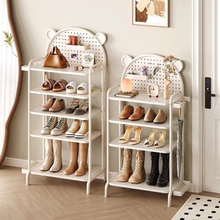 鞋架家用门口多层拖鞋架子入户门小窄室内免安装简易儿童小型鞋柜
