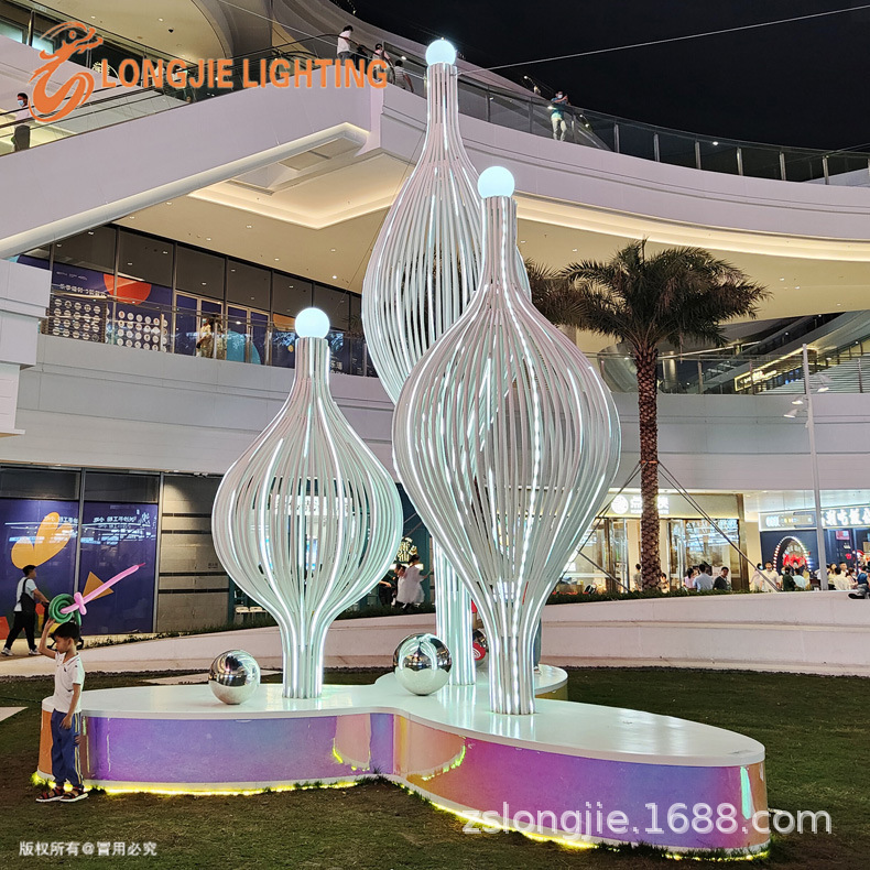 高6米 5米 3.5米灯光节造型灯美陈 商场户外灯光秀 节日LED装饰灯