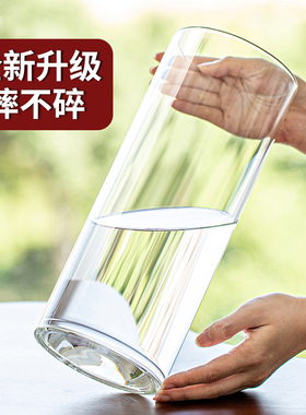 亚克力花瓶摆件客厅插花玻璃透明高级感ins风水养富贵竹塑料桶大