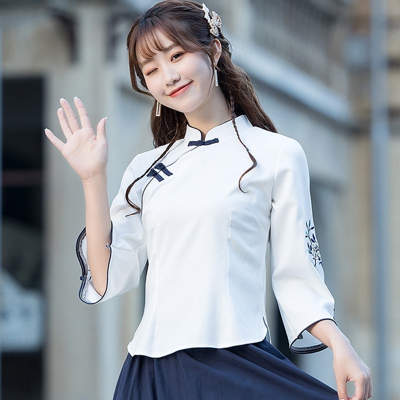 五四青年民国风女装学生班服演出