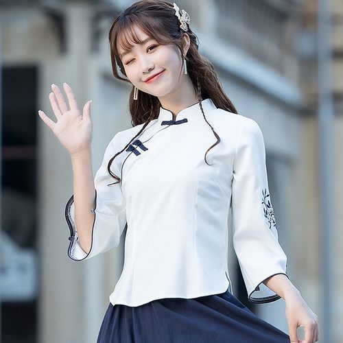 五四青年民国风女装学生班服演出