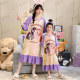薄款 夏季 小马宝莉公主风连衣裙儿童睡衣 短袖 母女睡裙莫代尔亲子装