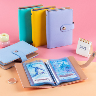 连号纪念钞票收藏本收纳册人民币纸钞纸币保护袋文件夹收集册便携