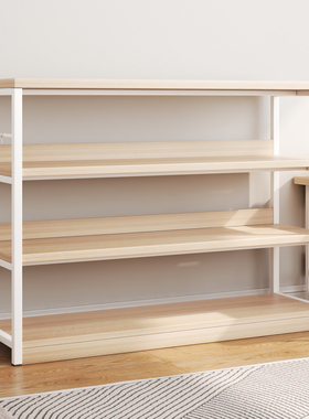 速发矮书地多架架子置物架落层收纳层架货架展示架靠墙边收纳柜子