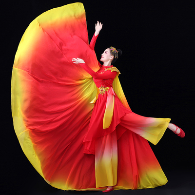 速发我的我和祖国演出服祝福祖国舞表服装红歌大合唱比赛伴舞蹈演