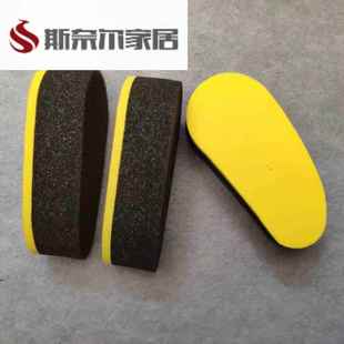 速发发清刷皮包皮衣抛光绵污打蜡沙发清洁棉擦鞋 洁8421皮具 海去鞋