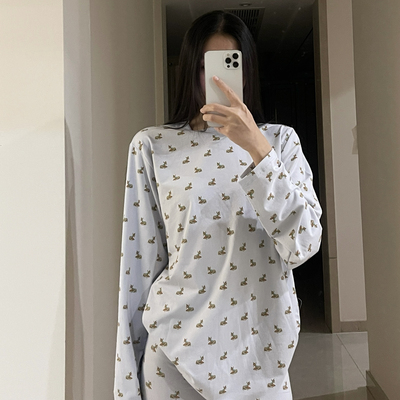 Boyfriend·慵懒莫棉T恤短裤长裤