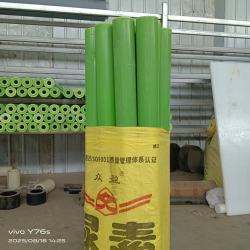 含油绿色自润滑pa66尼龙管切割